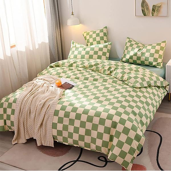 Chessboard Bedding Comforter Set
